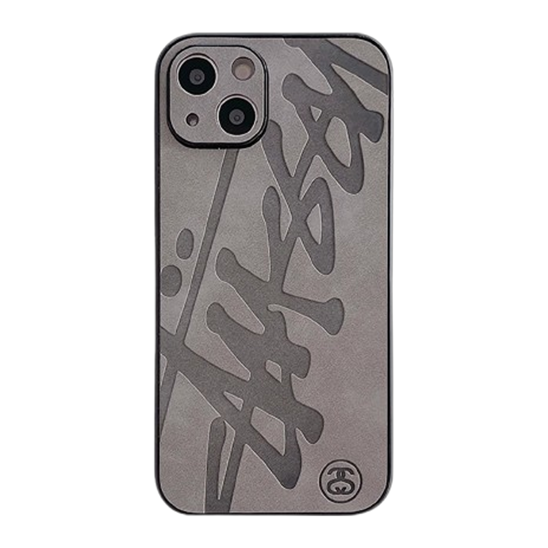 Graphic Suede iPhone Case