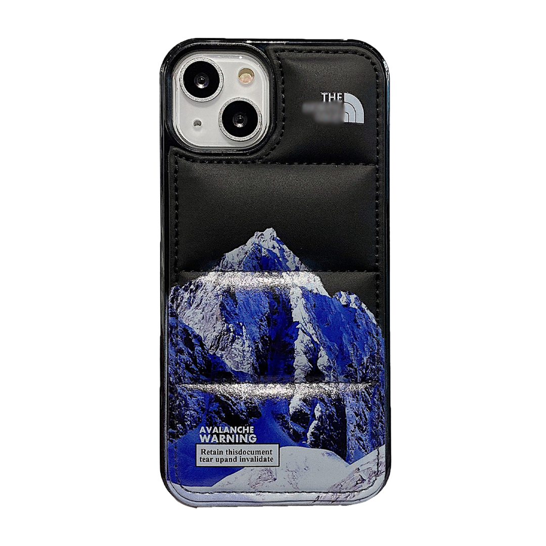 Puffered Mountain iPhone Case