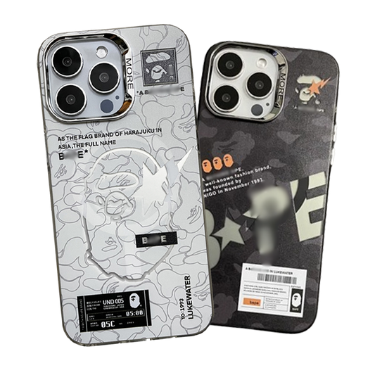 Blurred Graphic iPhone Case